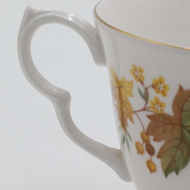 Vintage Queen Anne porcelain trio