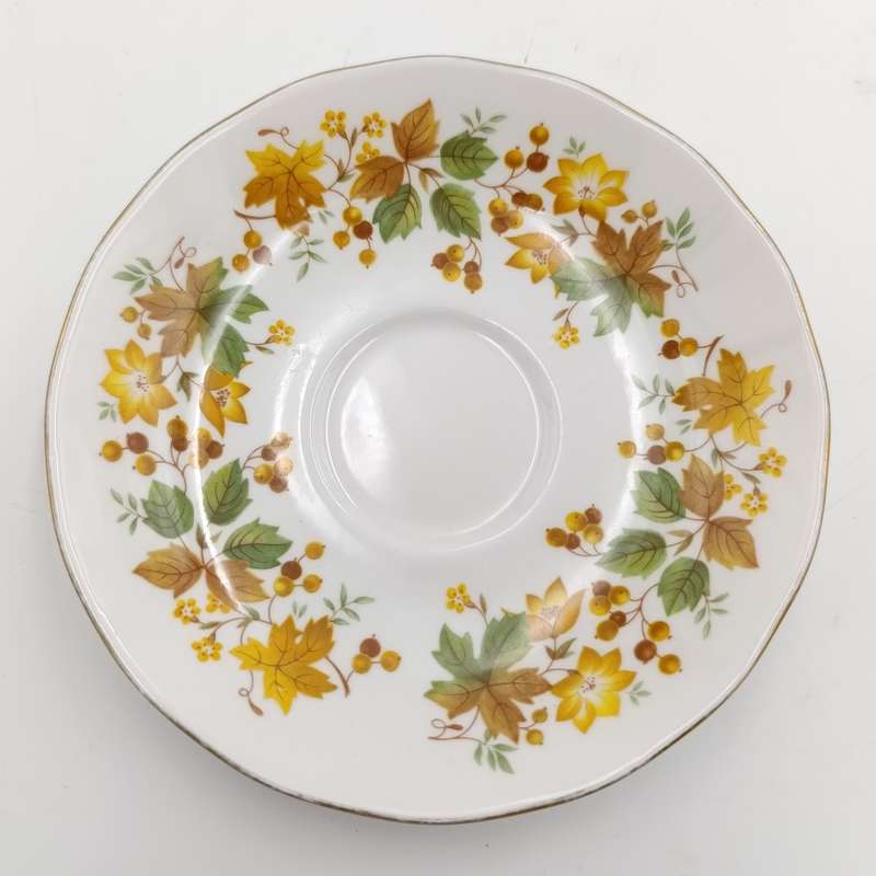 Vintage Queen Anne porcelain trio