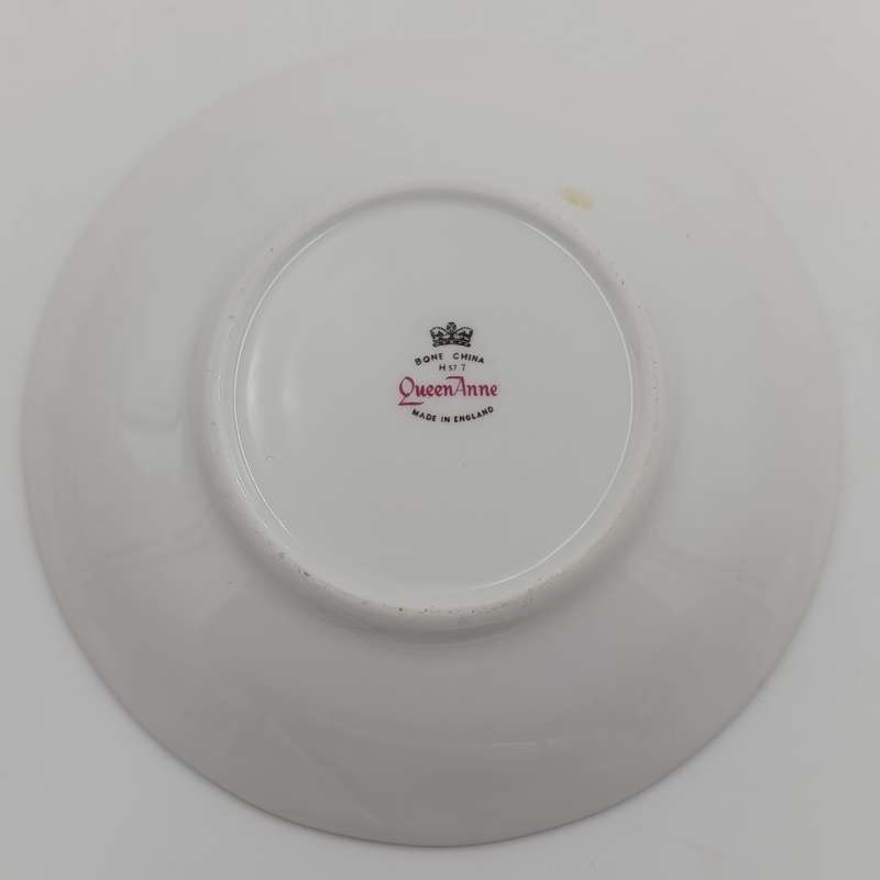 Vintage Queen Anne porcelain trio