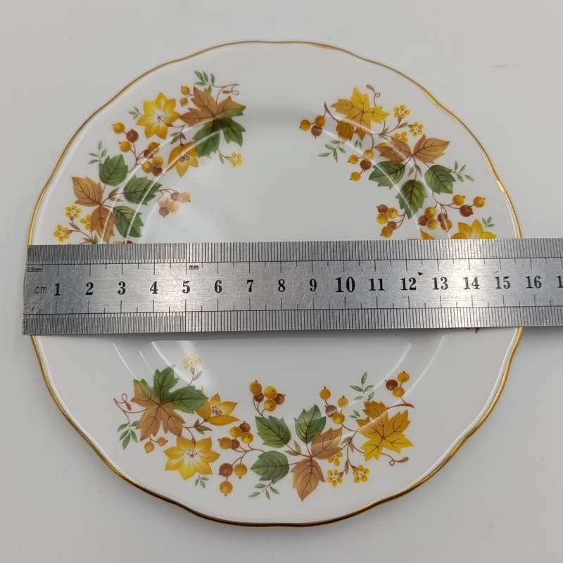 Vintage Queen Anne porcelain trio
