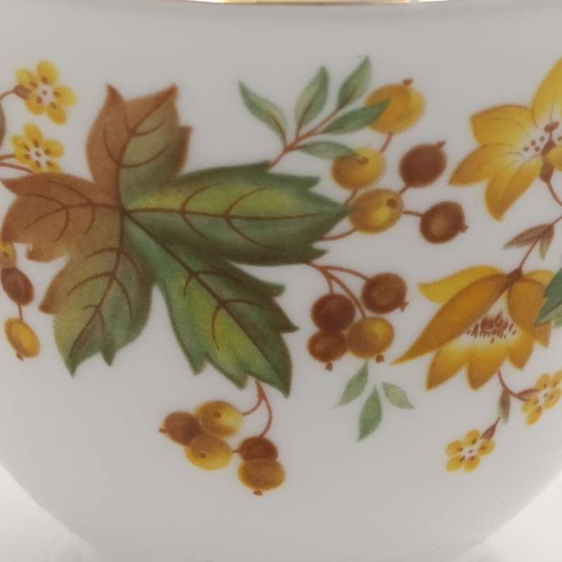 Vintage Queen Anne porcelain trio