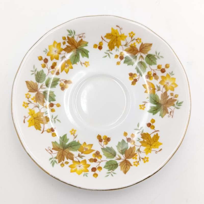 Vintage Queen Anne porcelain trio