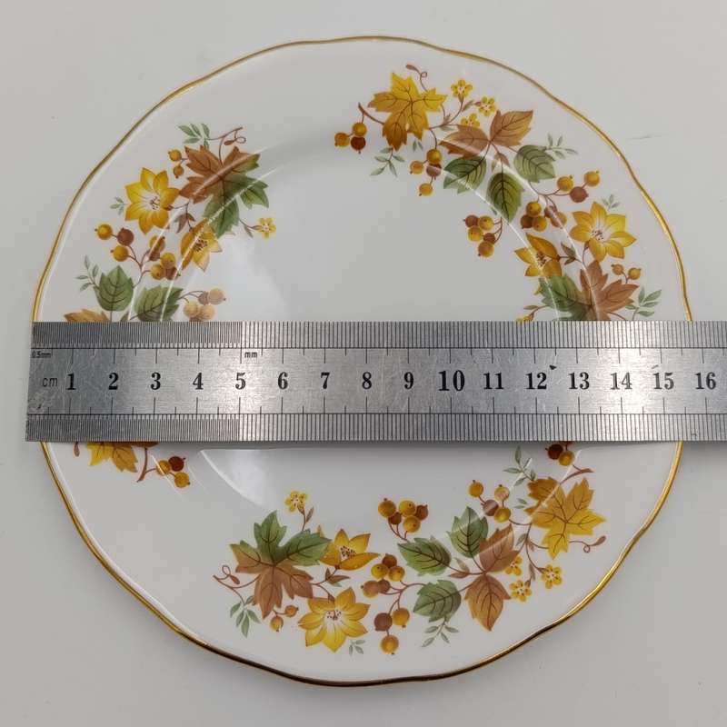 Vintage Queen Anne porcelain trio