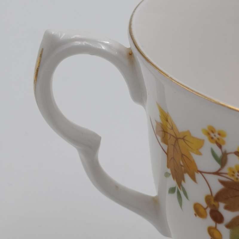 Vintage Queen Anne porcelain trio
