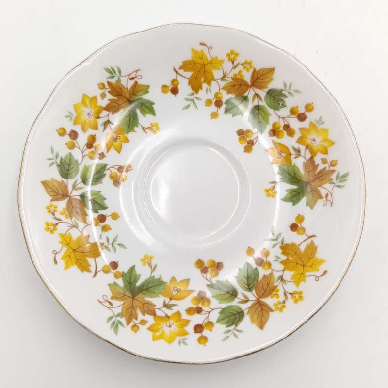 Vintage Queen Anne porcelain trio
