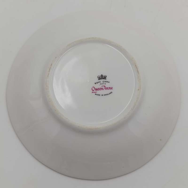 Vintage Queen Anne porcelain trio
