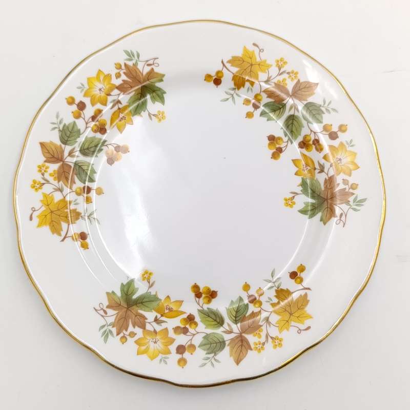 Vintage Queen Anne porcelain trio