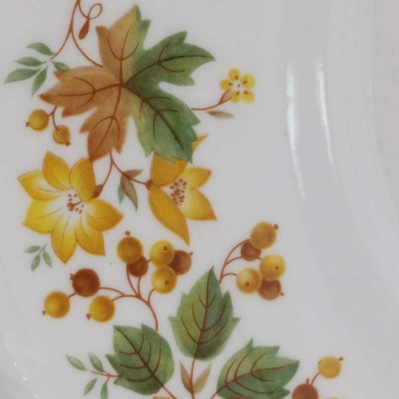 Vintage Queen Anne porcelain cake plate