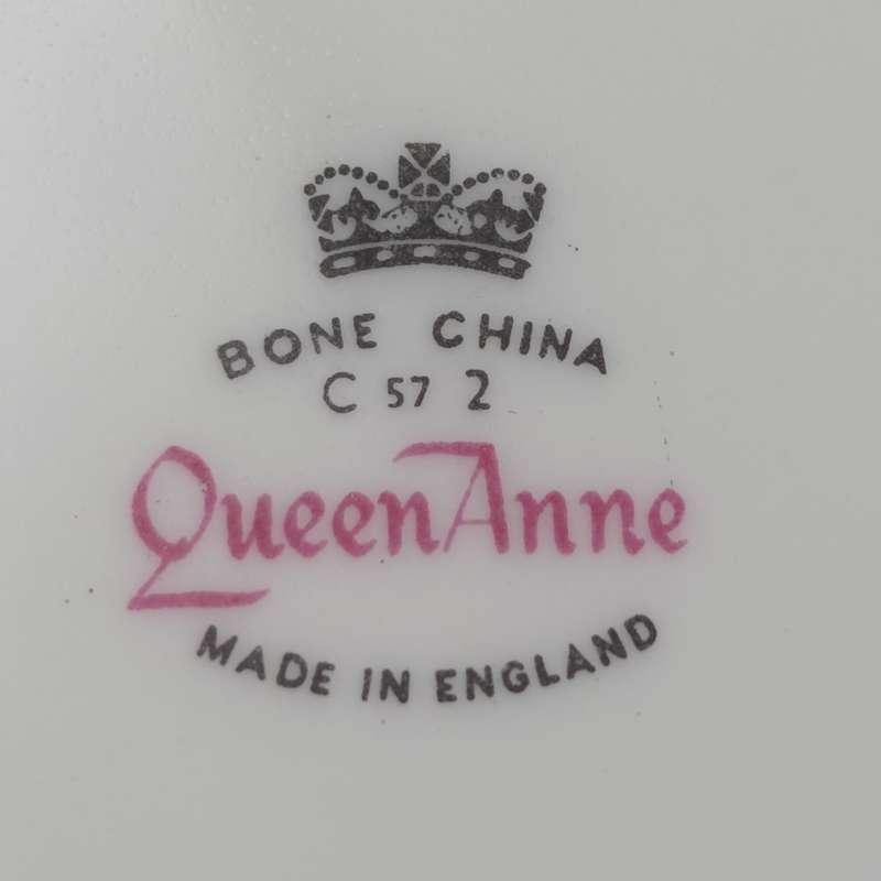 Vintage Queen Anne porcelain cake plate