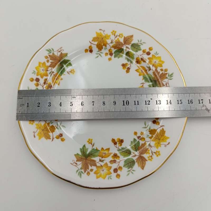 Vintage Queen Anne porcelain trio