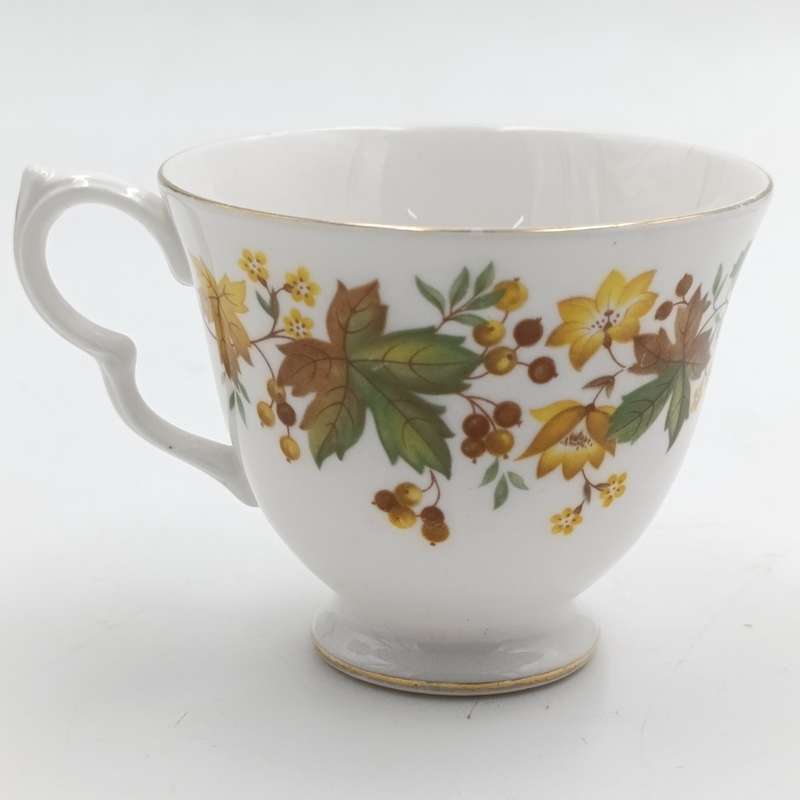 Vintage Queen Anne porcelain trio