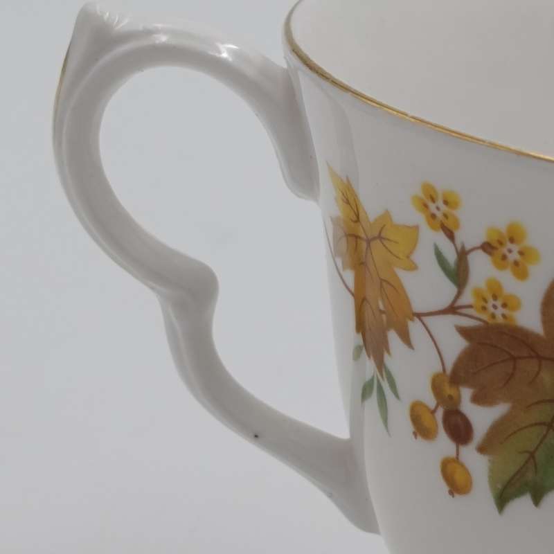 Vintage Queen Anne porcelain trio