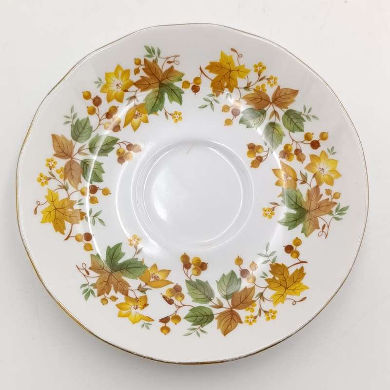 Vintage Queen Anne porcelain trio