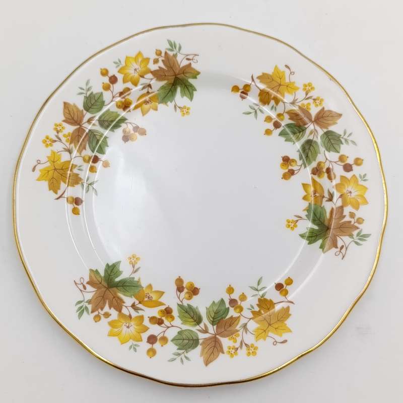 Vintage Queen Anne porcelain trio