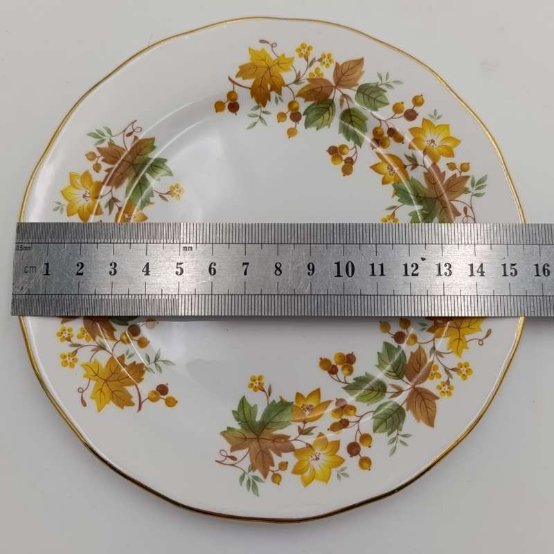 Vintage Queen Anne porcelain trio