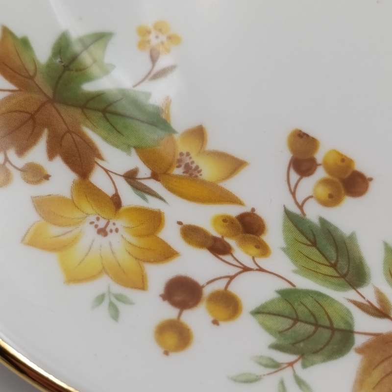 Vintage Queen Anne porcelain trio
