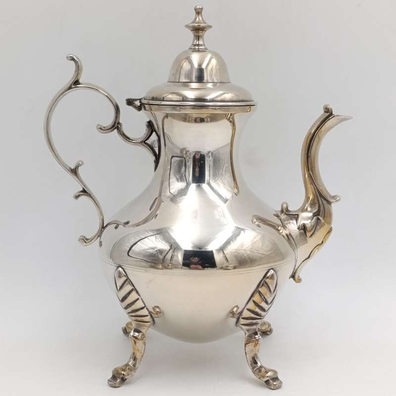 Vintage silverplated tea and coffee set