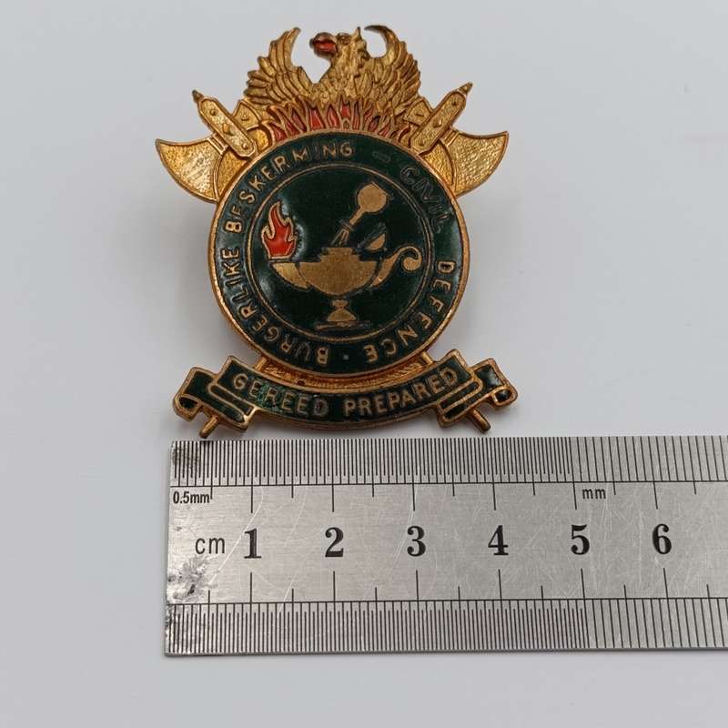 South African Civil Defence badge