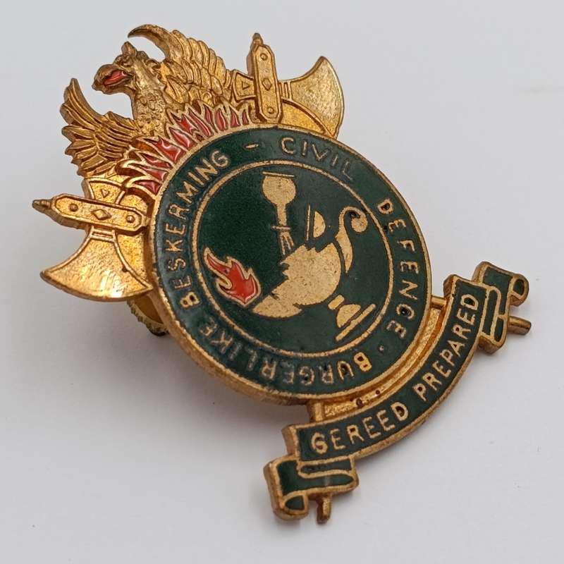 South African Civil Defence badge