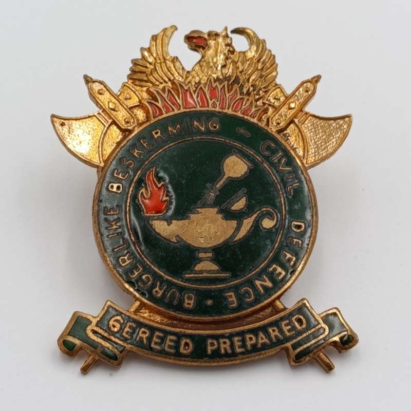 South African Civil Defence badge