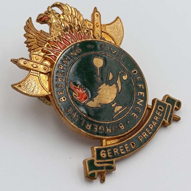 South African Civil Defence badge