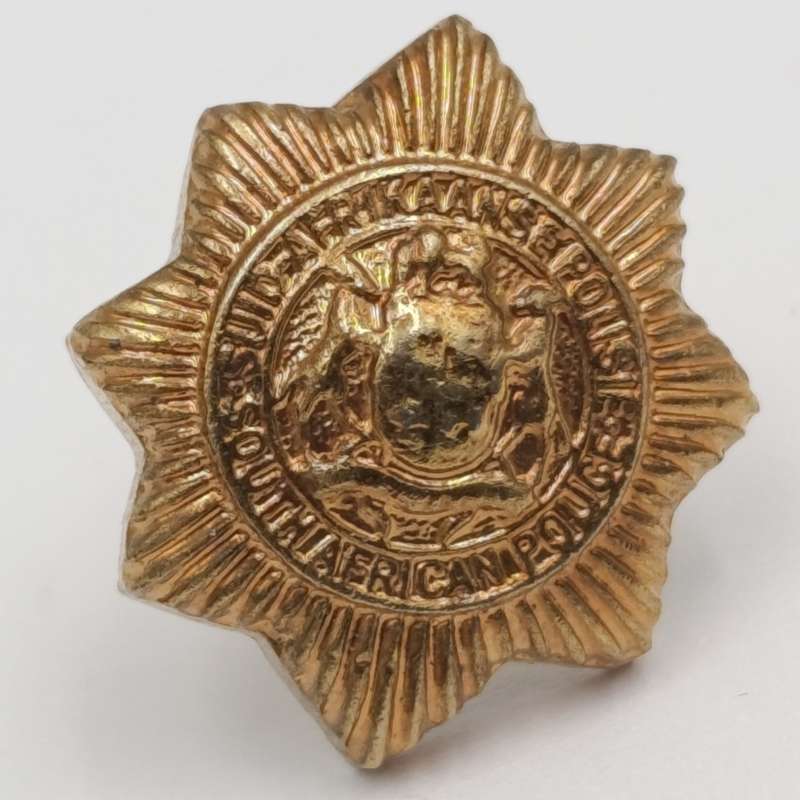 Pair of SA Police woman's collar badges - old type