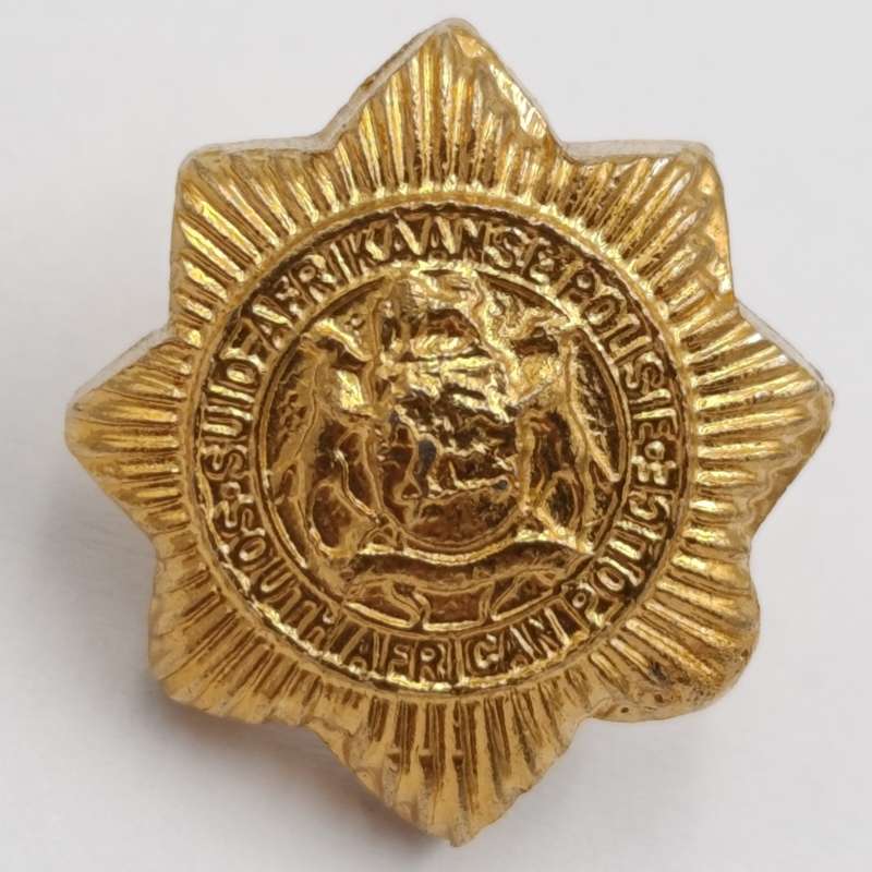 Pair of SA Police woman's collar badges - old type