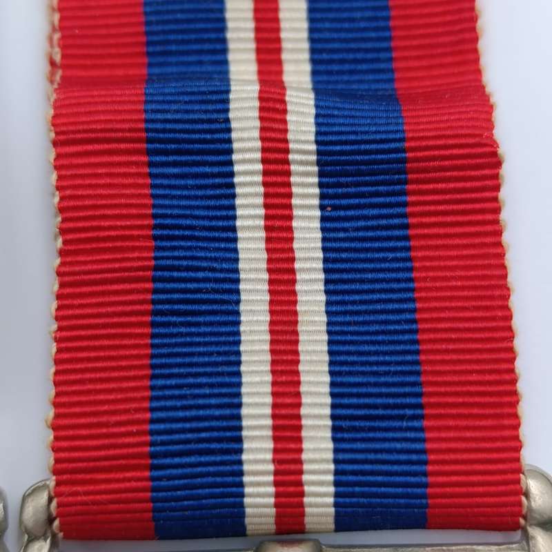 Pair of WW2 medals issued to 193159 C. Sadie - WW2 war medal and Africa service medal