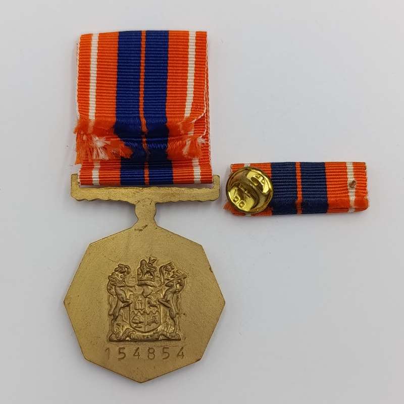 SADF Pro Patria medal in box #154854 fixed type