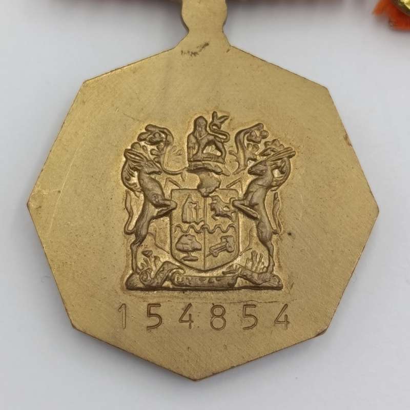 SADF Pro Patria medal in box #154854 fixed type