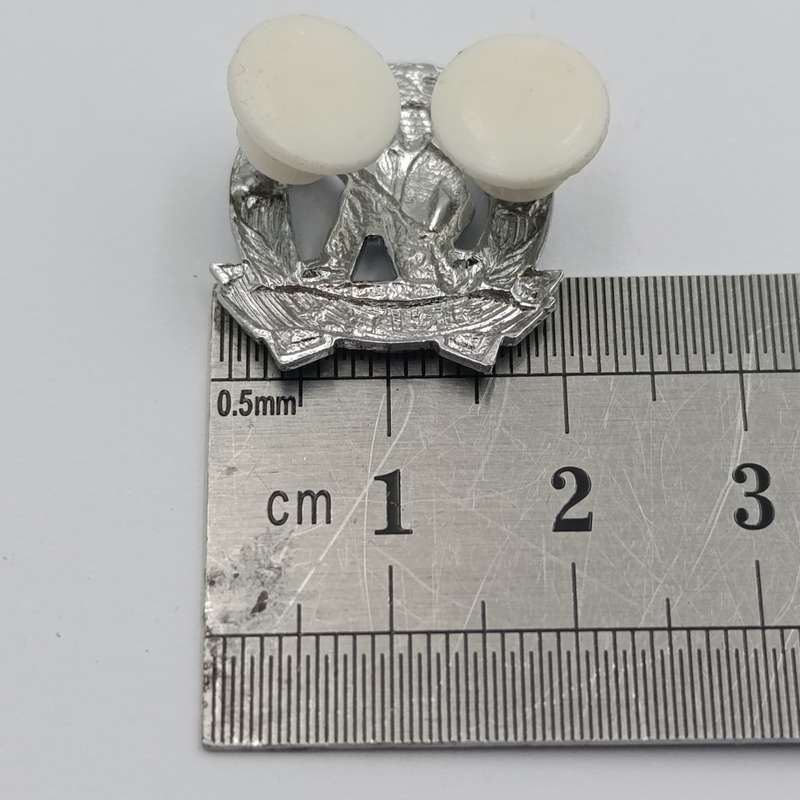 Lot of 10 SA Army Commando mess dress collar badges - right hand side