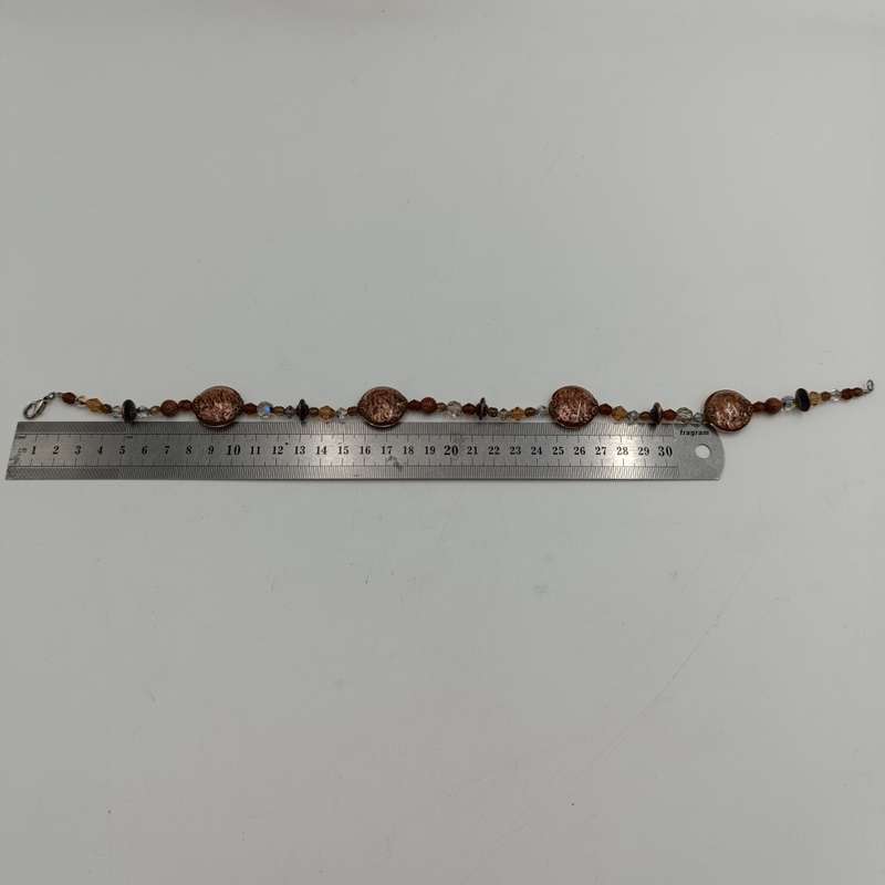 beautiful Venetian glass beads necklace - length 41cm