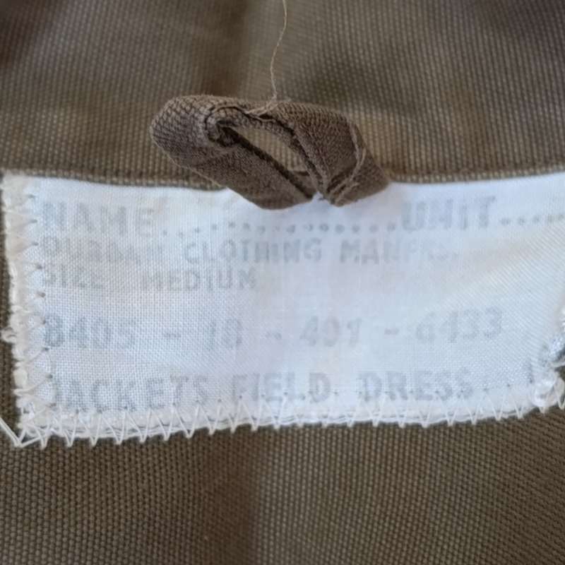 SADF Nutria bush jacket with Rode name tag - size medium