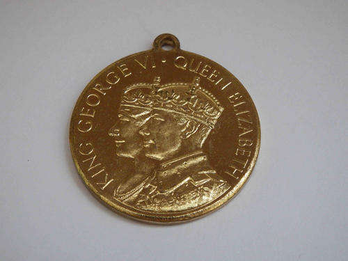 1937 George VI coronation medallions as per photo