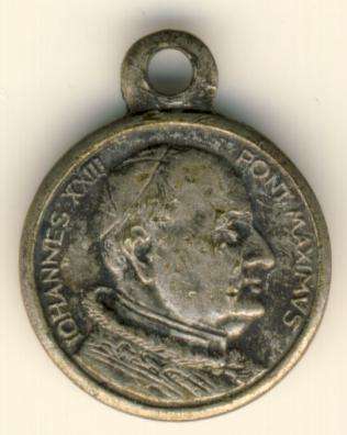 Roman Catholic Pope Johannes 23 pendant as per scan(price reduced with R10)
