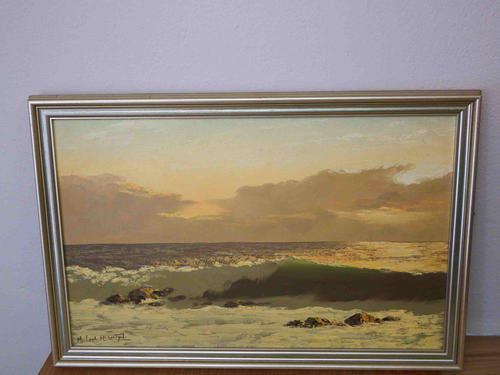 Michael Albertyn ( born 1938 ) oil painting as per photo -Size 55cmx34cm or 61cmx40cm with frame