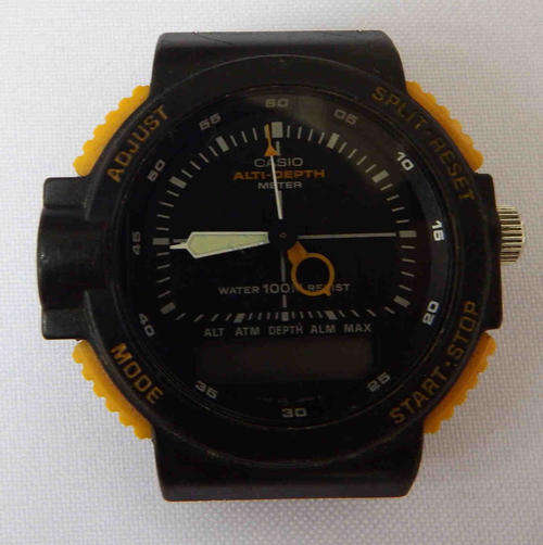 Casio Alti-depth watch - not working - as per photo