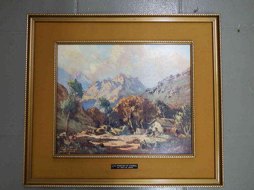 Late afternoon NR Citrasdal by Tinus de Jongh print - as per photo