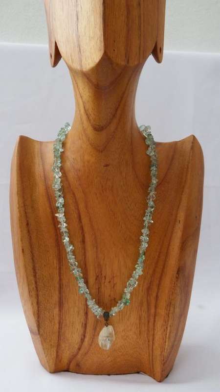 Vintage glass beaded necklace - 44 cm - as per photo