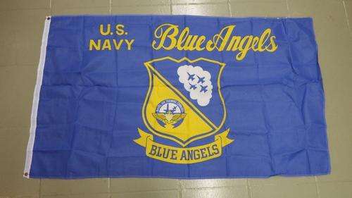 U.S. Navy , Naval training Command Blue Angels flag 155cm x 88cm - as per photo