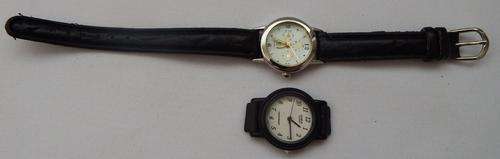 Lot of 2 ladies Quartz watches - working - as per photo
