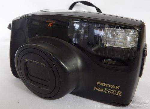 Pentax zoom 105R camera in bag - as per photo