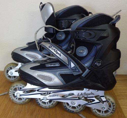 Pair of LA Sports Rollerblades - Size 11 - used once or twice - as per photo