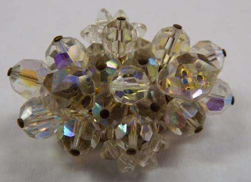 Antique Rhinestone brooch - as per photo