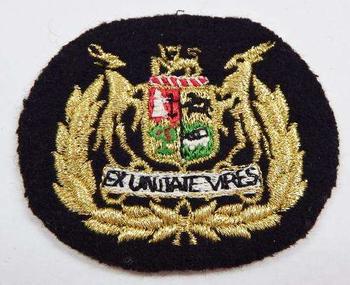 S.A.A.F. Warrant Officer class 1 cloth rank badge - as per photo