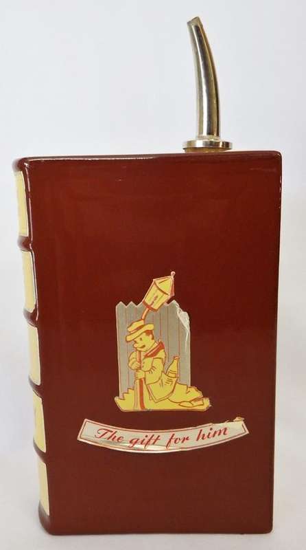 Book shaped Whisky decanter - West German made - as per photo