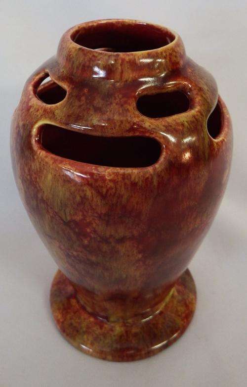 Enameled flower vase - 16cm - as per photo