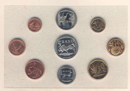 RSA - Uncirulated 1994 Mint Pack Sparrows - Only 6786 sets issued - as per scan