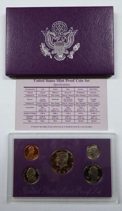 1993 USA Mint Proof Set - as per photo