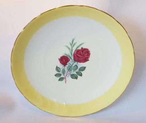 Delphine Bone China cake plate made in England - as per photo
